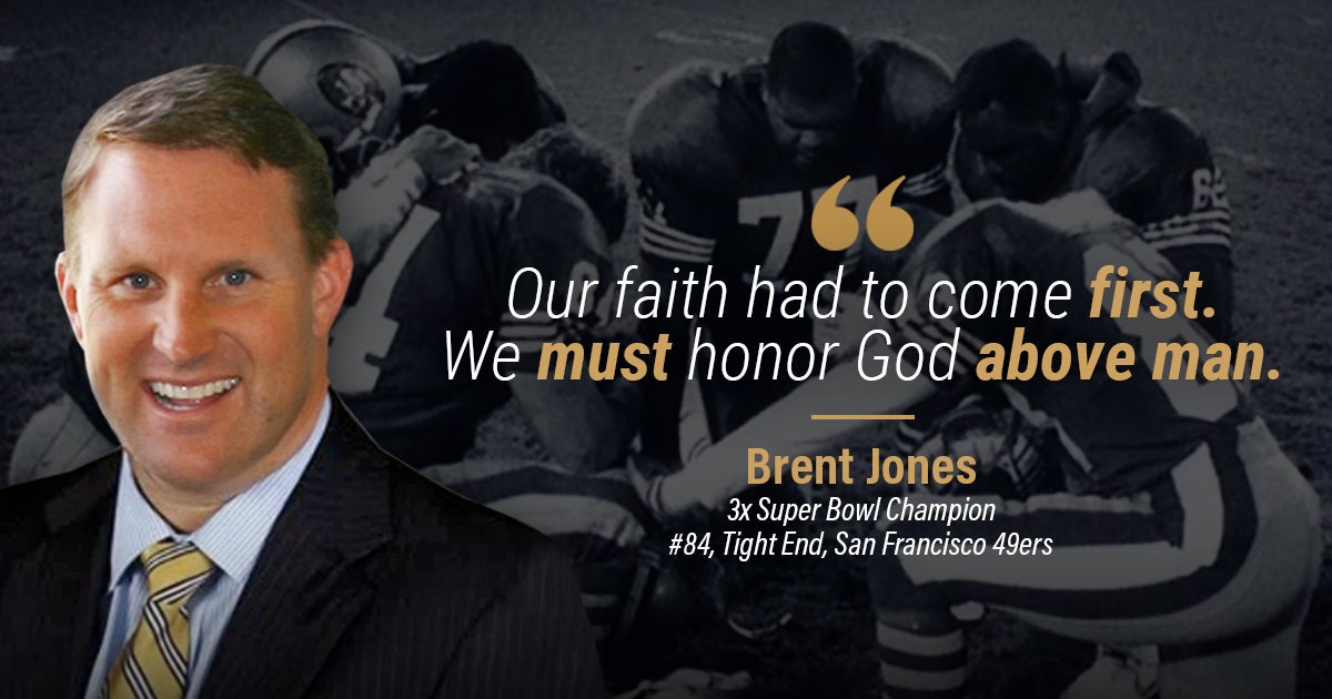 Celebrating 30 Years of Postgame Prayer w/ Brent Jones - First Liberty Live