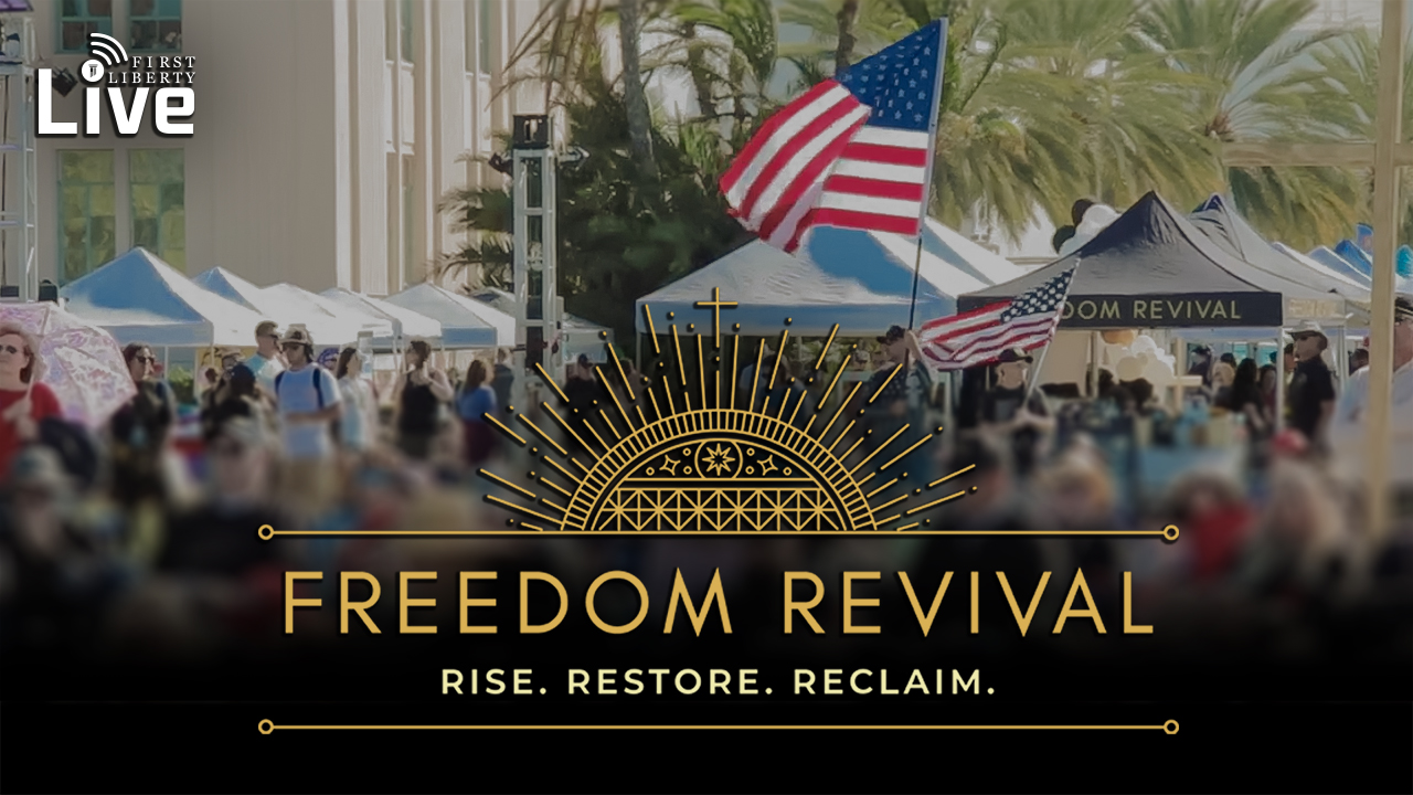 Freedom in California Restoring Faith in America First Liberty Live