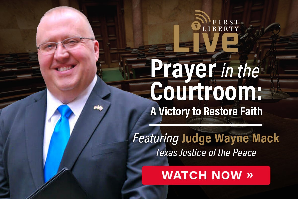 Prayer in the Courtroom | Judge Mack