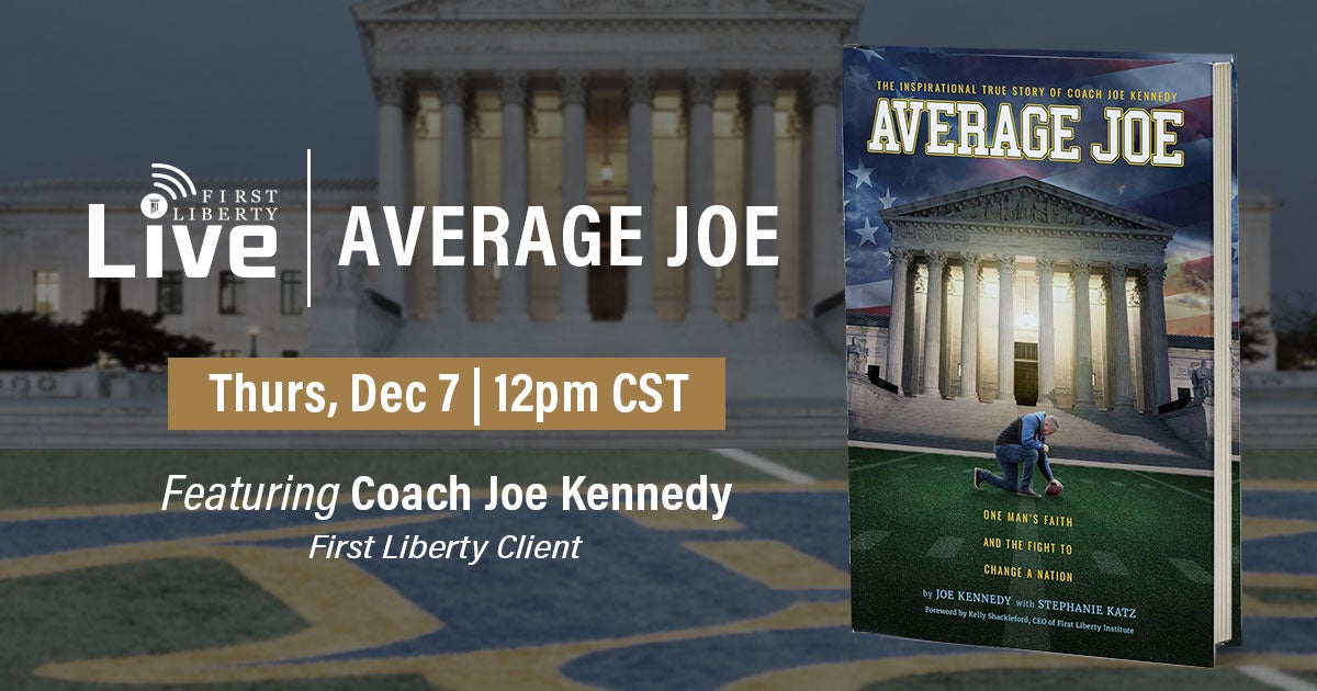 Average Joe | First Liberty Live!